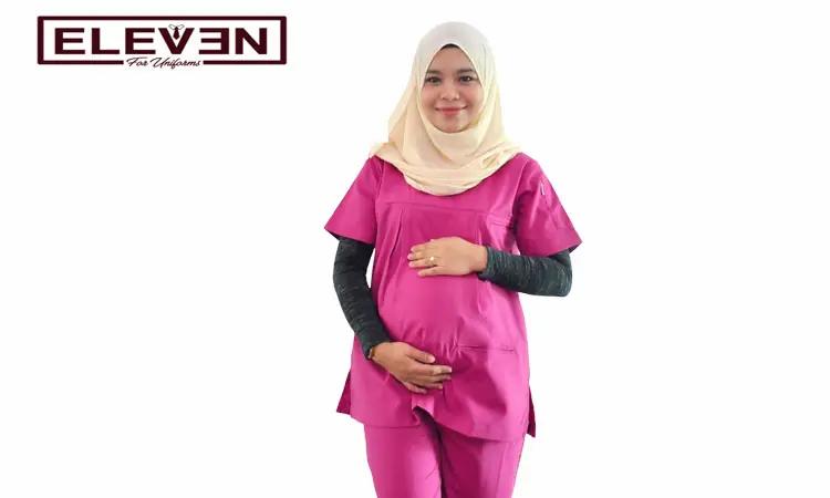 سكراب حوامل طبيMedical-scrub-for-pregnant-womenسكراب-حوامل-طبي.webp